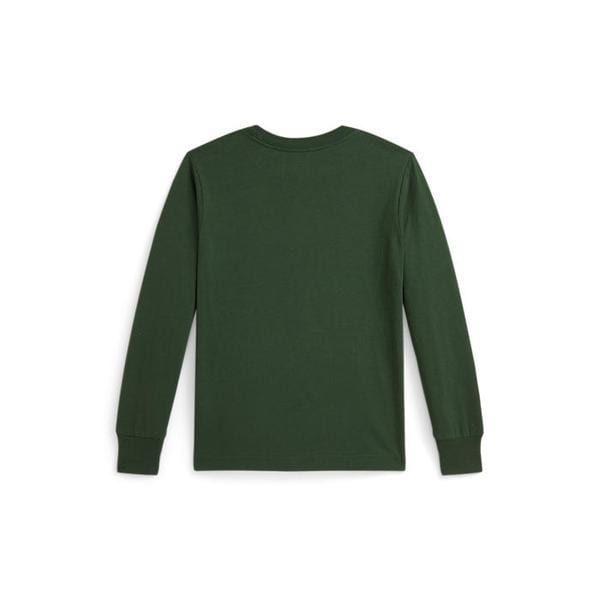 폴로 키즈 남아 2-7세 코튼 롱 슬리브 그래픽 티(CWPOTSHB8021159300)