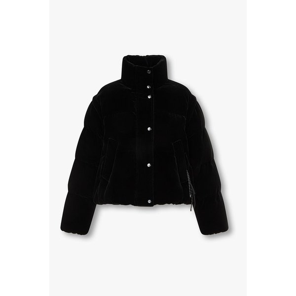 [리오더] 디태처블 슬리브 벨벳 다운 점퍼 7115417X02299