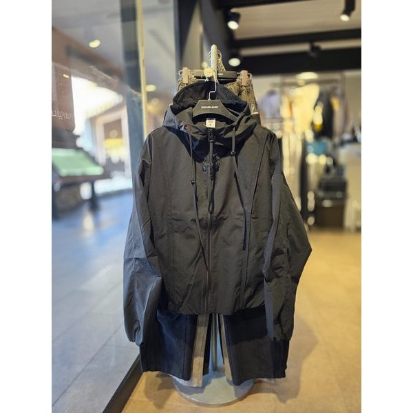 [시흥점] 26S/S 블랙 후드 더블 집업 재킷/JHZZ63102BK