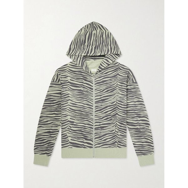 점보 프린트 코튼 집업 후드 티셔츠 46376663162938928