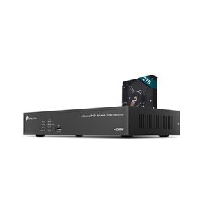 VIGI NVR1004H-4P-2TB HDD 비디오 CCTV녹화기