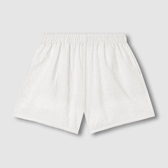 JAJU 여 아일렛 시어 3부 파자마 팬츠 J206202065001