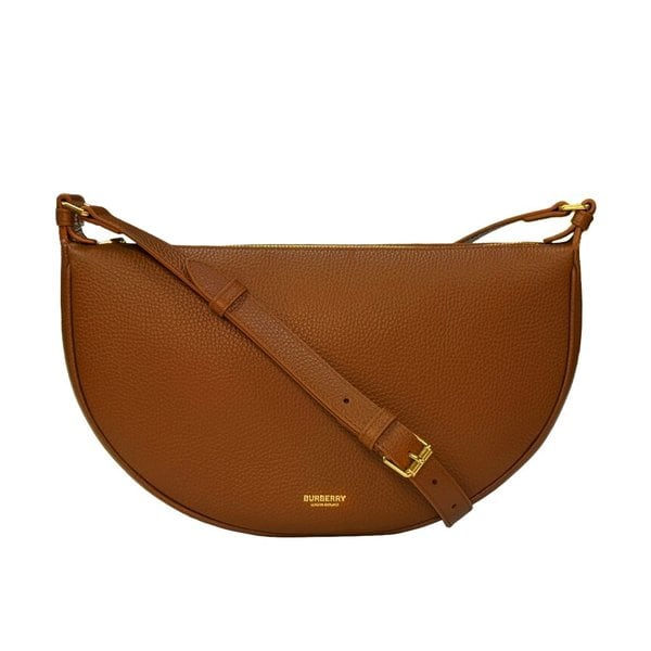 소프트 하프문 슬링 크로스백 81112291 타우니브라운