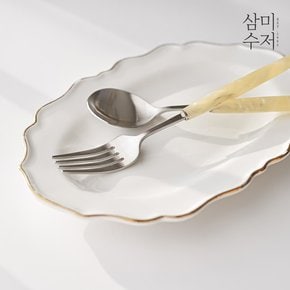 펄스모키 아크릴 디저트포크 4P