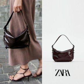 ZARA 자라 링 디테일 숄더백 브라운 6336410