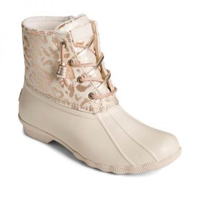 우먼 스페리 솔트워터 워터프루프 방수 덕 Boots, Created for Macy`s - 실버 8044670