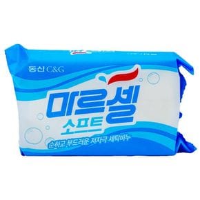 원룸살림 동산 마르셀 소프트 세탁비누 230g x 32개 1BOX