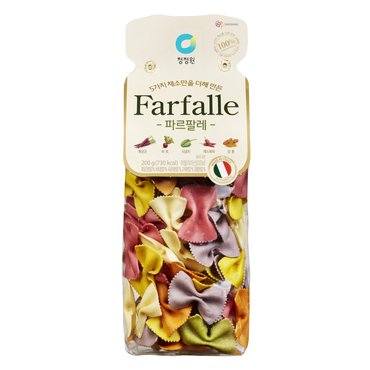 청정원 파르팔레 파스타면200g
