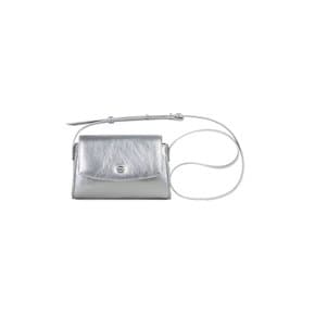 Capture bag micro - crinkle silver