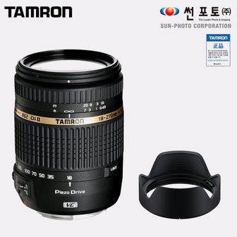 탐론 슈퍼줌 렌즈 18-270mm F3.5-6.3 Di II VC PZD B008 캐논용 (정품) (DSLR APS-C 크롭 렌즈)