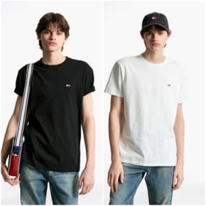 공용 스몰 자수 티셔츠 T32F1TTO06TMT1 TOMMY JEANS