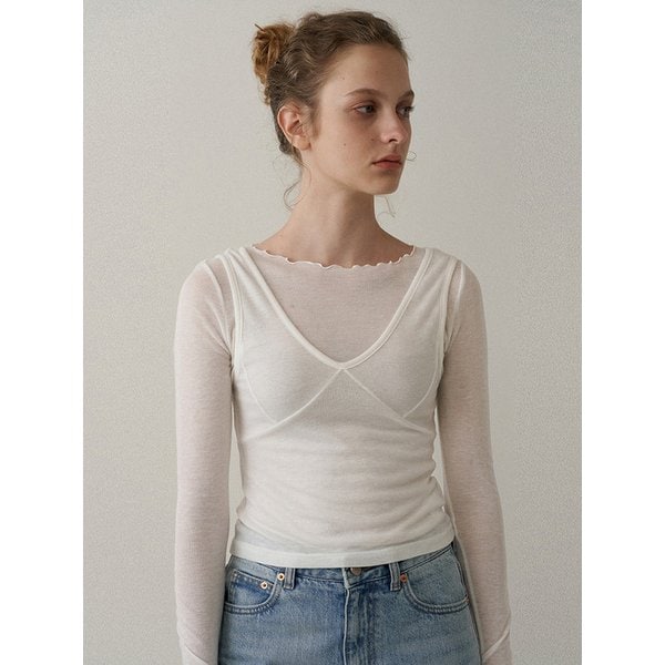 wool line layered top (4colors)