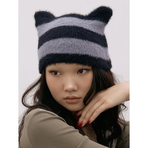 Meow Beanie STRIPE