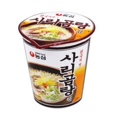 농심 사리곰탕 컵면 컵라면 61g x 18개