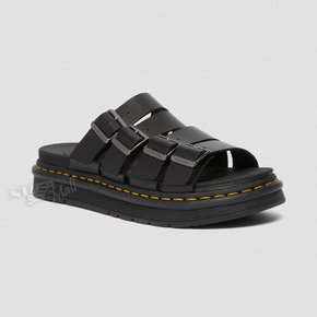 NA 테이트 샌들 27398001 DR. MARTENS TATE LEATHER SLIDE SANDALS