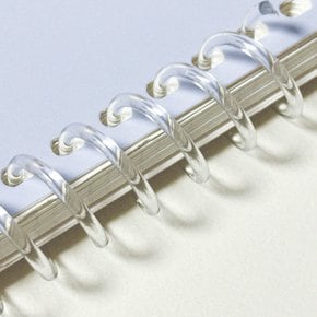 제본 스프링 제본링 와이어 책 코일링 플라스틱 제본기 인쇄 제본용 링 크리스탈 노트 제작
