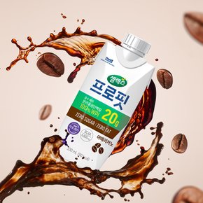 [본사직영] 프로핏 웨이프로틴 드링크 아메리카노 1박스 (330ML x 12입)