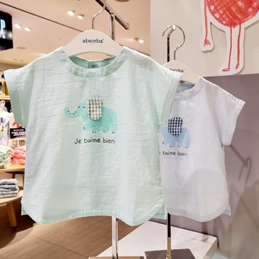 압소바 라코 TS//(AX323302)L/블루,민트