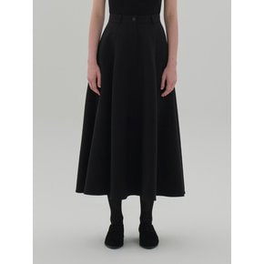 rohmer wool skirt_black