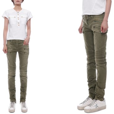 발망 여성 스키니 바이커진 (5358 170N C3901)