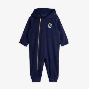 마이크로 플리스 후리스 Kids 원지 바디수트 커버올 올인원 Navy 7522639