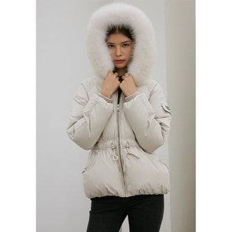 에고이스트 [시흥점] 여성 허리 스트링 폭스퍼 볼륨 점퍼(EQ4NZ063)