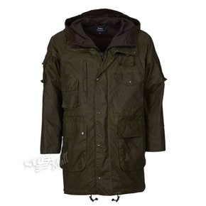 NA 엔지니어 가먼츠 왁스 자켓 MWX1439OL51 BARBOUR X ENGINEERED GARMENTS ZIP PARKA