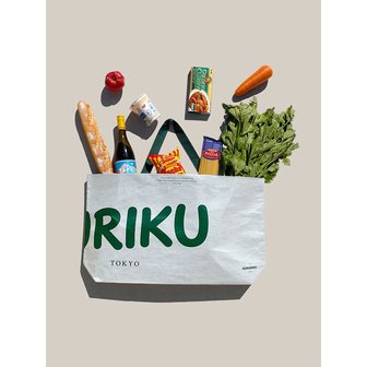쿠쿠리쿠 리유저블백 다용도 타포린백 친환경 장바구니