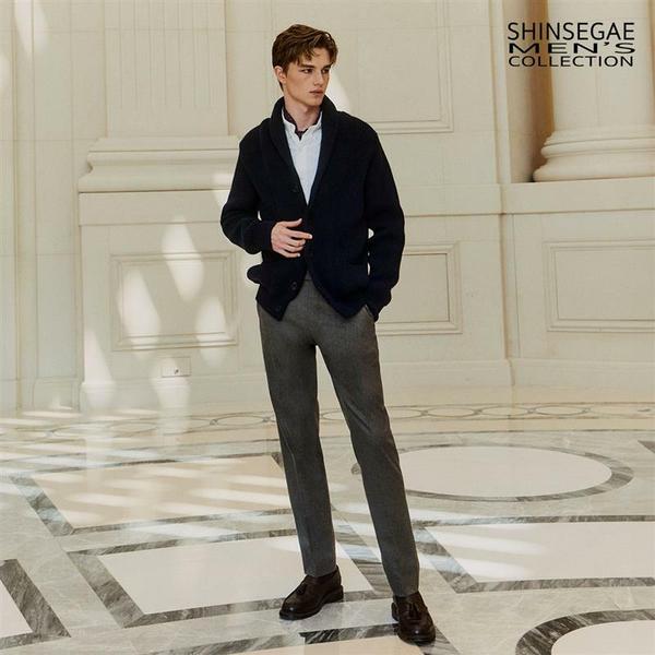 [25FW NEW]신세계맨즈컬렉션 캐시미어울 팬츠 2SET