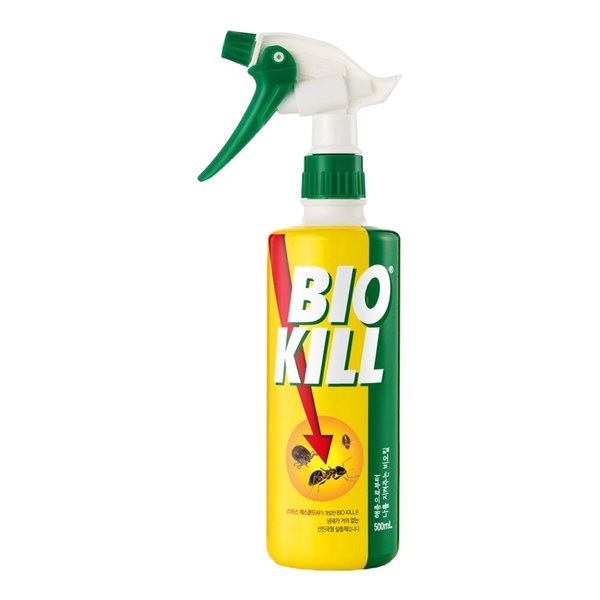 비오킬 500ml 바퀴벌레 개미 진드기 살충제