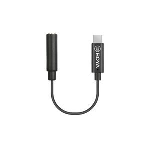 [썬포토정품] 보야 BY-K4 3.5mm TRS (Female) to USB Type-C (Male) Audio Adapter