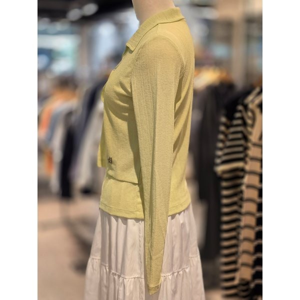 [파주점] 랩  리본 가디건 카라티셔츠 AR2CT463