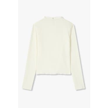 GCUT [지컷25F/W]스트레치 골지 티셔츠(7255340102)