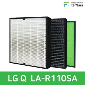 LG LA-Q 시리즈 LA-R110SA 공기청정기 호환 필터 H13 프리미엄 골드필터