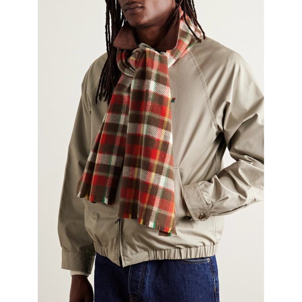 드레익스 체크 울 스카프 46376663162925776