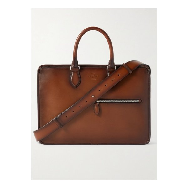 스크리토 베네치아 가죽 브리프케이스 36856120585614780