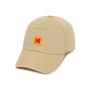 어패럴 릴렉스핏 스퀘어로고 볼캡 BEIGE K6343LCP72BEI