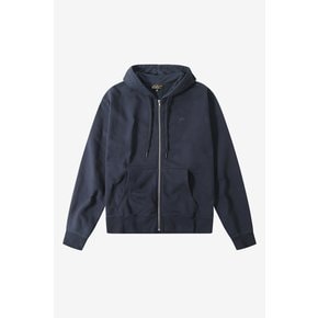 [기모] SYLVIAN-BASIC HOODED ZIP-UP_NAVY_LNVA0TS95 (남여공용)