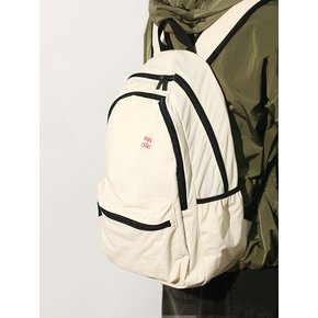 Layered backpack _ butter cream