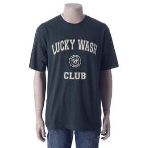 남성 LUCKY WASH 그래픽 티셔츠 2color PWTO3RSL33M