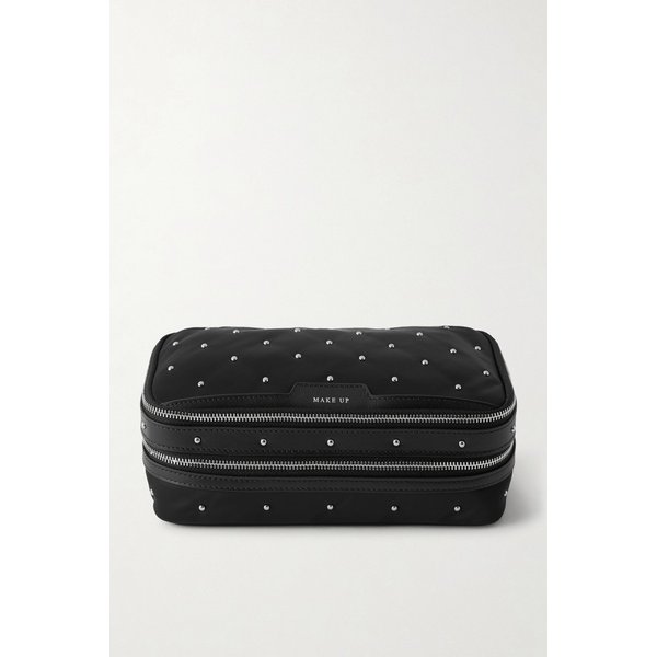 라지 스터드 가죽 트리밍 새틴 코스메틱 케이스 46376663162972646