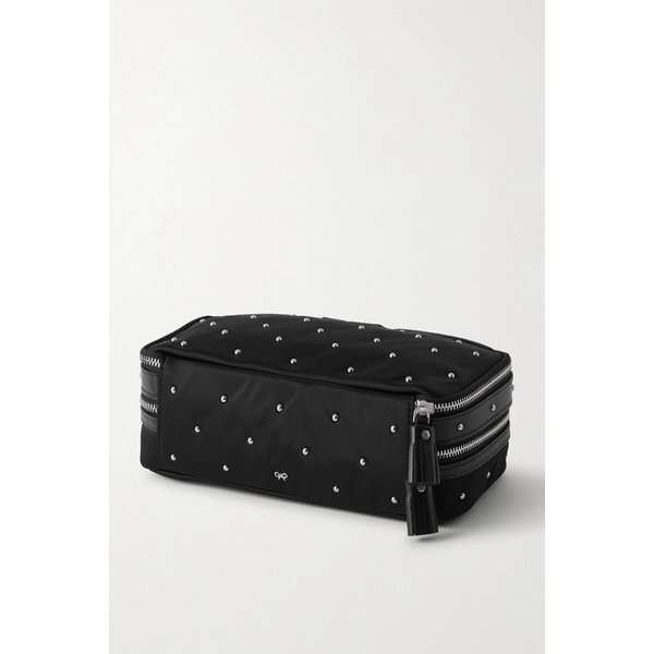 라지 스터드 가죽 트리밍 새틴 코스메틱 케이스 46376663162972646