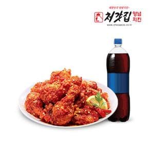 [처갓집 양념치킨] 100% 청양산 고추치킨+콜라1.25L