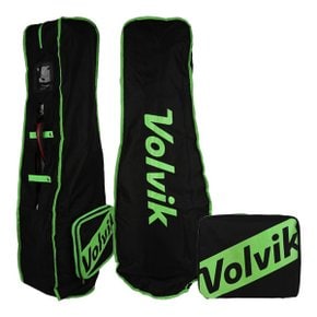 Volvik 볼빅 세이프티 일체형 골프 항공커버  블랙그린 _P382120884