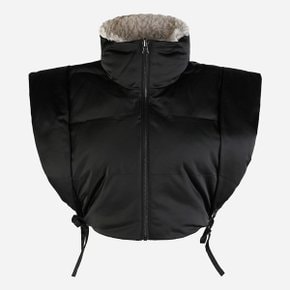 [시흥점] 5F GI0010FD C3C01E 01BK 리버시블 나일론 퍼 후디 조끼 블랙