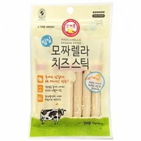 강아지 치즈스틱 70g 모짜렐라 애견 영양 간식 (W7BD078)