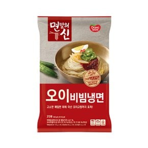 [S][동원] 면발의신 오이비빔냉면 436g(2인분) x 4개