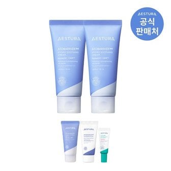 에스트라 [단독][멤버십]아토베리어365 하이드로 수딩크림 60ml 2개