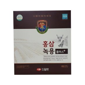 홍삼녹용플러스 6년근홍삼농축액 70ml 30포 1개월 원기회복 홍삼액