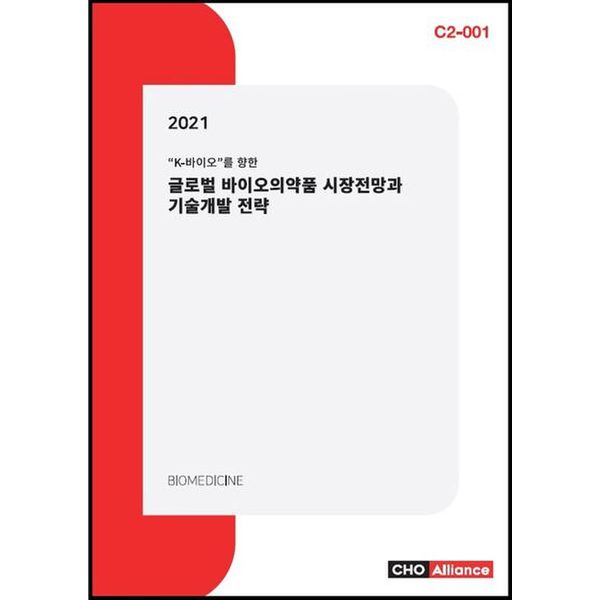 글로벌 바이오의약품 시장전망과 기술개발 전략(2021)